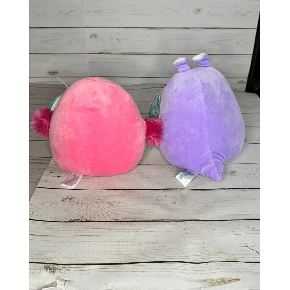 Squishmallows Cookie Flamingo & Kiki Kangaroo 7.5